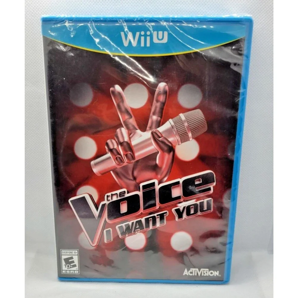 The Voice: I Want You (Nintendo Wii U) Brand New/Sealed